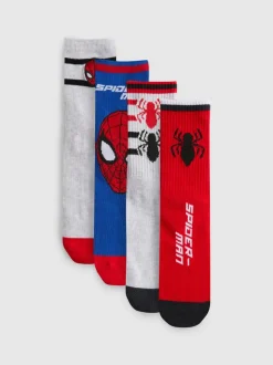 Pack de 4 pares de calcetines tobilleros de Marvel
