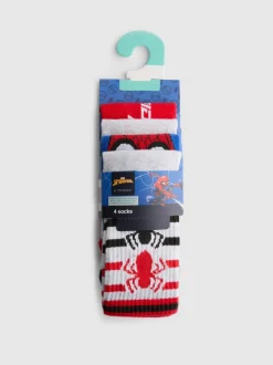 Pack de 4 pares de calcetines tobilleros de Marvel