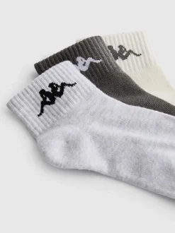 Pack de 3 pares de calcetines tobilleros de Kappa