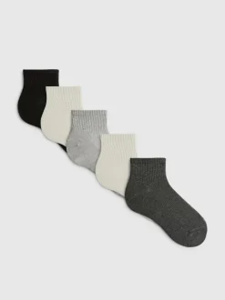 Pack de 5 pares de calcetines tobilleros