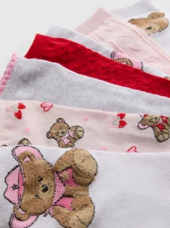 Pack de 7 pares de calcetines tobilleros con osos