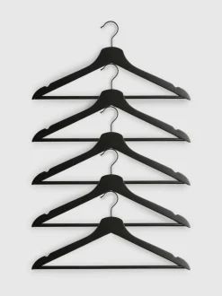 Pack de 5 perchas de madera