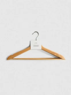 Pack de 5 perchas de madera