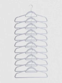 Pack de 10 perchas de ropa