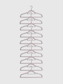 Pack de 10 perchas de ropa