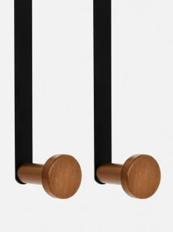 Pack de 2 percheros para puertas