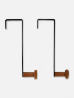 Pack de 2 percheros para puertas