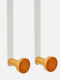Pack de 2 percheros para puertas