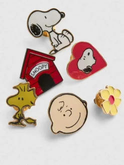 Pack de 6 pines de Peanuts