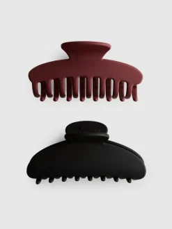 Pack de 2 pinzas curvas para el cabello