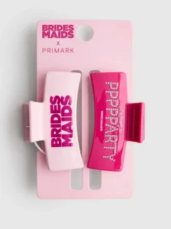 Pack de 2 pinzas de La boda de mi mejor amiga