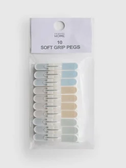 Pack de 10 pinzas de plástico para la ropa