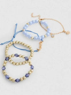 Pack de 5 pulseras surtidas con colgantes