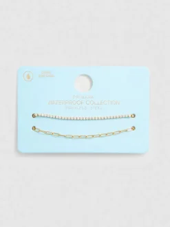Pack de 2 pulseras surtidas resistentes a la humedad