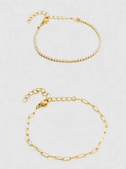 Pack de 2 pulseras surtidas resistentes a la humedad