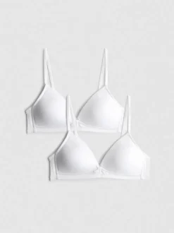 Pack de 2 sujetadores con copas moldeadas