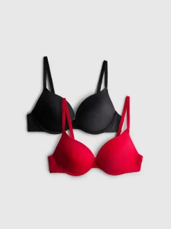 Pack de 2 sujetadores push-up, copas A-D