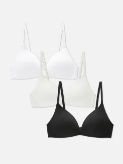 Pack de 3 sujetadores sin aros
