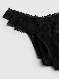 Pack de 3 tangas bandeau de encaje