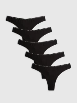 Pack de 5 tangas de algodón Love To Lounge