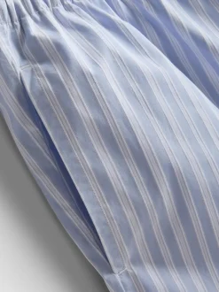 Pantalón corto de pijama a rayas