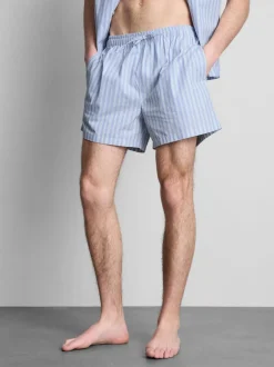 Pantalón corto de pijama a rayas