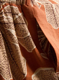 Pantalón palazzo estampado