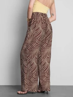 Pantalón palazzo estampado