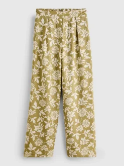 Pantalón palazzo estampado