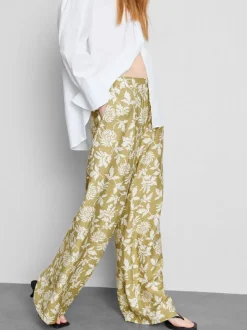 Pantalón palazzo estampado