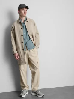 Pantalones cargo con cordón de ajuste