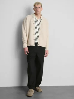 Pantalones chinos de talle medio
