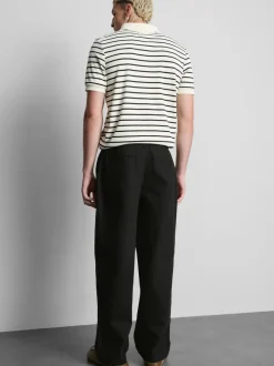 Pantalones chinos de talle medio
