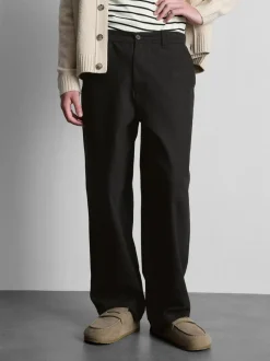 Pantalones chinos de talle medio