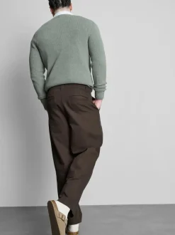 Pantalones chinos de talle medio