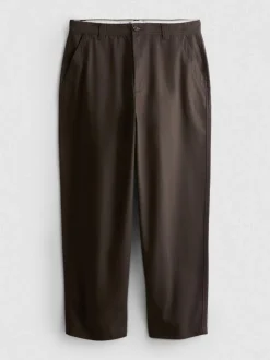 Pantalones chinos de talle medio