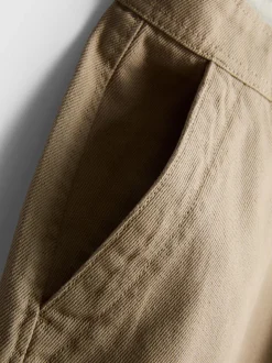 Pantalones chinos de talle medio