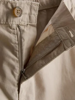 Pantalones cortos cargo de algodón de estilo militar