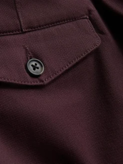 Pantalones cortos chinos con cinturón