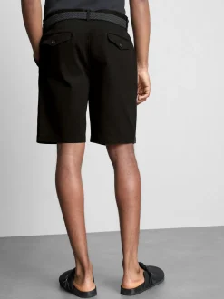 Pantalones cortos chinos con cinturón