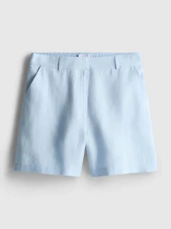 Pantalones cortos clásicos de lino de The Edit