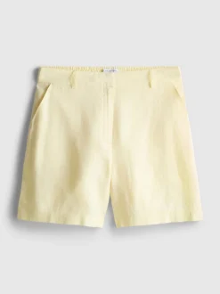 Pantalones cortos clásicos de lino de The Edit