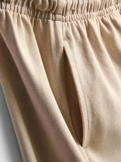 Pantalones cortos de algodón con cordón de ajuste