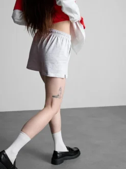 Pantalones cortos de algodón con cordón de ajuste