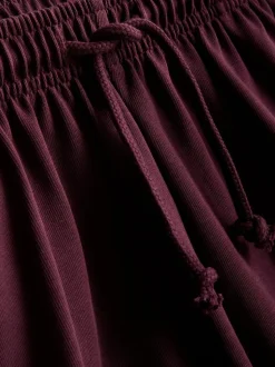 Pantalones cortos de algodón con cordón de ajuste