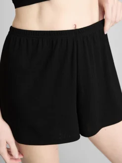 Pantalones cortos de pijama de pointelle