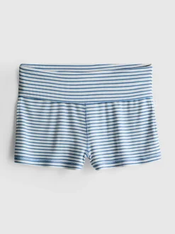 Pantalones cortos de pijama de canalé Love To Lounge