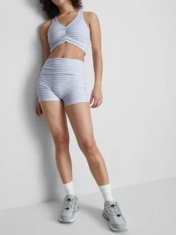 Pantalones cortos deportivos a rayas