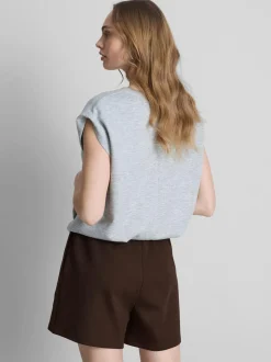 Pantalones cortos de punto con mucho algodón