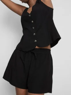 Pantalones cortos en mezcla de algodón